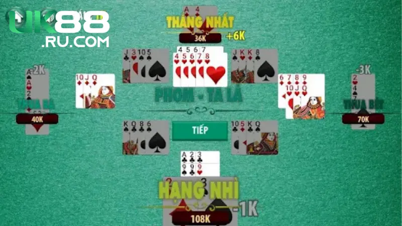 Phỏm: Game Bài Xanh Chín Đang Được Ưa Chuộng Tại Uk88 3 Việc đánh lừa đối thủ không hề đơn giản